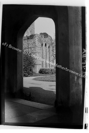 CHANCEL TOWER FROM DOCTORS GARDEN